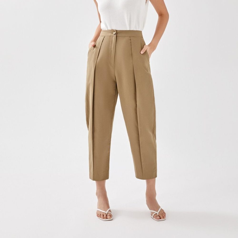 Yael Barrel Trousers